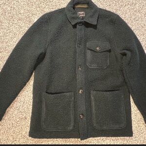 Todd Snyder Boucle Chore Jacket Evergreen